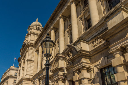 London. October 2018. A view of grand architecture i in Londonのeditorial素材