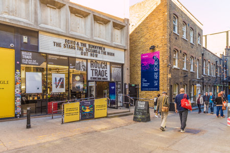 London. October 2018. A view of the Brick lane area in london