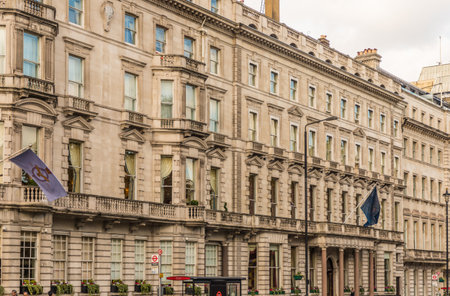 London October 2018. A view of Piccaddilly in Londonのeditorial素材