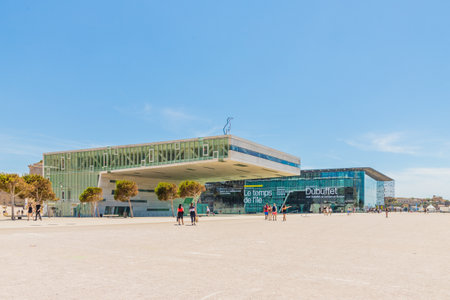 Marseille France. 22 june 2019. A View of Villa Mediterranee in Marseille in France