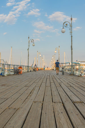 Larnaca Cyprus. 16 September 2019. A view of in larnaca in Cyprusのeditorial素材
