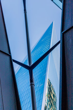 Scapel building in the City of London, London,England,United Kingdom, Europeの写真素材