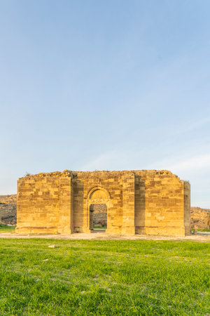 January 2021 Nicosia District, Cyprus. Agios Sozomenos an abandoned village in Nicosia District,...
