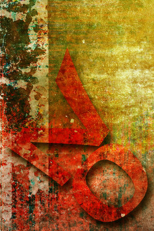 grunge urban backgroundの写真素材