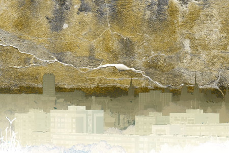 Abstract townの写真素材