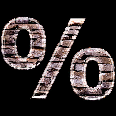 stone 3d signの写真素材