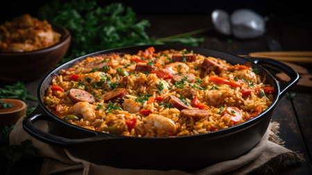Sizzling Fajitas - Generative AIの素材