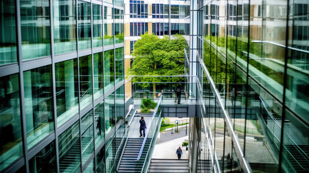 Eco-friendly city - Generative AI, AI generatedの素材