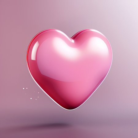Sleek Red Heart Balloonの素材