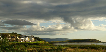 Houses on Irish Coast