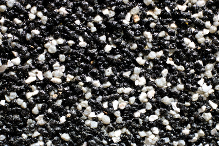 plaster black and white globulesの写真素材