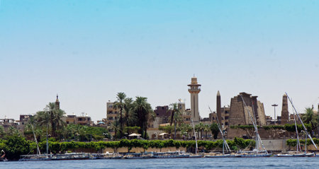 nile cruiseの写真素材
