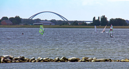impressions from fehmarn on a hot summer dayの写真素材