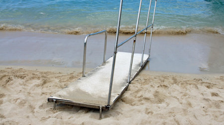 small natural harbor of bayahibeの写真素材