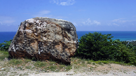 caribbean impression from national park los haitisesの写真素材