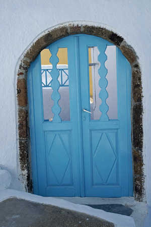 Santorini in Greeceの写真素材