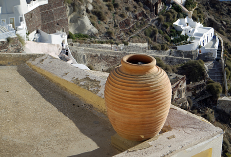 Santorini in Greeceの写真素材