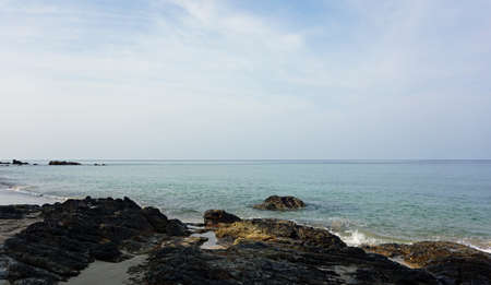 natural beach on ko lanta in thailand