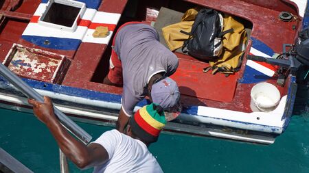 fresh from the ocean yellow fins tunaの写真素材