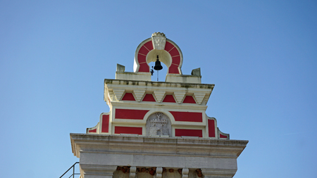 traditional architecture from small town loule in portugal