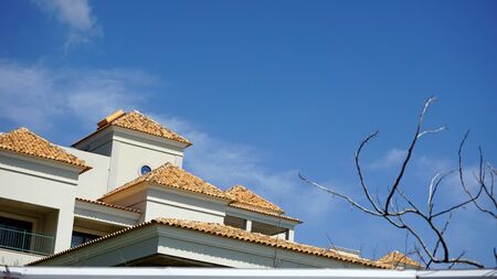 appartment houses in portugese town of albufeira