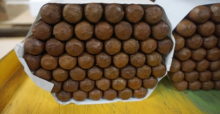 handmade cigars from a  plant in the dominican republic