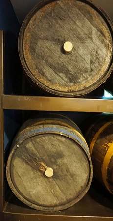 showroom of caribbean rum factory in the dominican republic