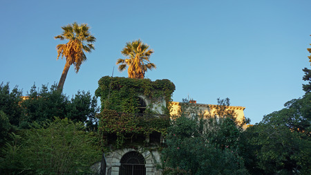 old residential buildings in dubrovnik in croatiaのeditorial素材