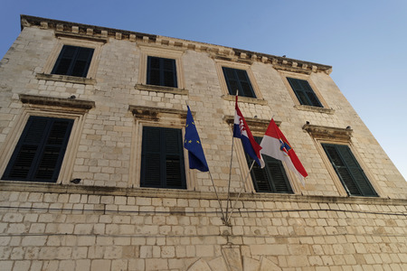 Dubrovnik old town in autumnのeditorial素材
