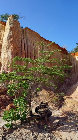 Hells Kitchen Canyon of Marafa in Keynaの写真素材