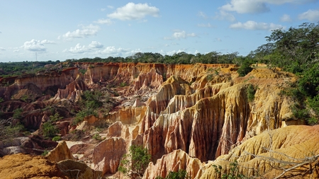 Hells Kitchen Canyon of Marafa in Keyna