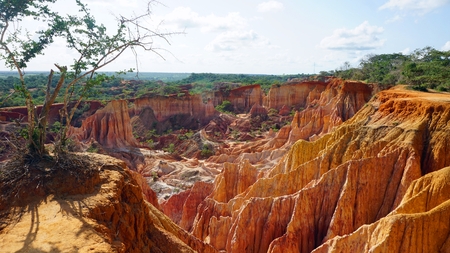 Hells Kitchen Canyon of Marafa in Keyna