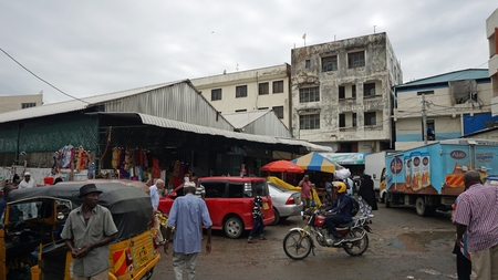 local food market of mombasa in kenyaのeditorial素材