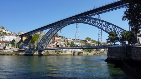 douro river bridge dom luis in porto