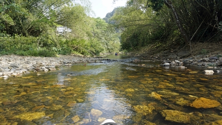 rafting in khao sok in thailand