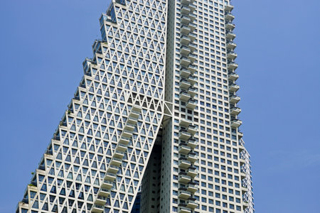 New modern buildings in Colombo, Sri Lanka