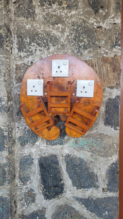 public power charger in sri lankaの写真素材