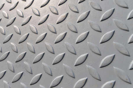 checkered steel plateの写真素材