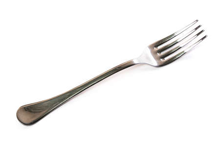 Fork  isolated on white の写真素材
