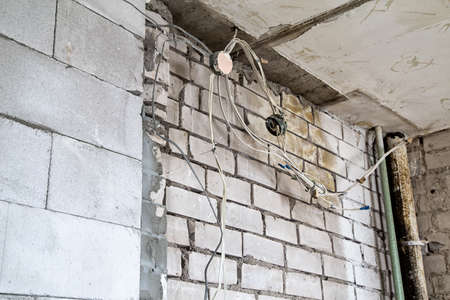 Wiring during capital repair of the building