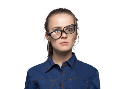 Remembered woman in glasses