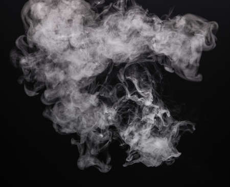 Image white isolated mist of e-cigaretteの写真素材