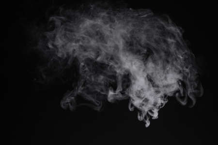 Image isolated white smoke of vape