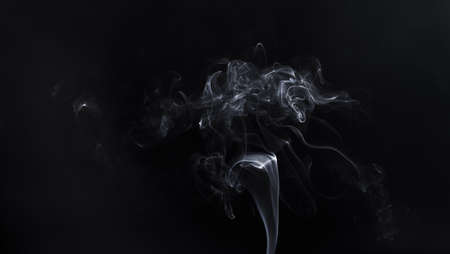 Smoky cloud of aromastickの写真素材