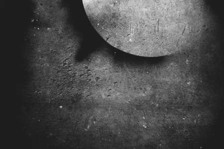 Photo of old surface texture in black and white colorsの写真素材