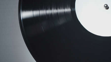 Close-up photo of the vintage vinyl recordの写真素材