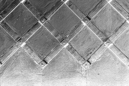 Image of black and white texture with dark backgroundの写真素材