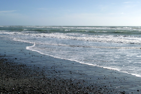 Pebble Beachの写真素材