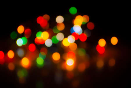 colourful abstract holiday lights