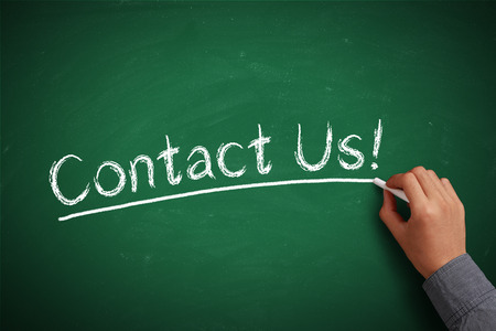 Business conceptual image which is about the topic of contact us.の写真素材